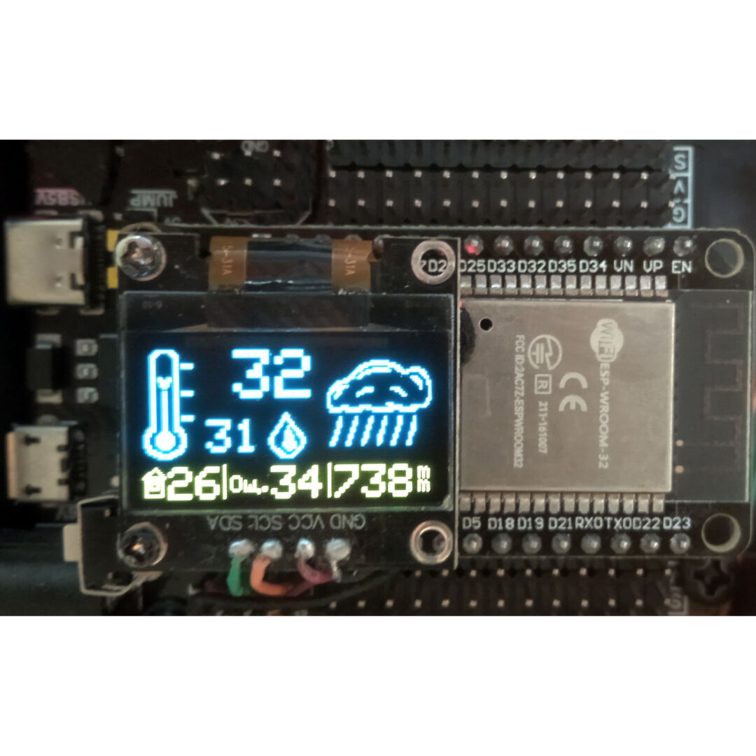 ESP32|ds18b20|bmp180|si7021