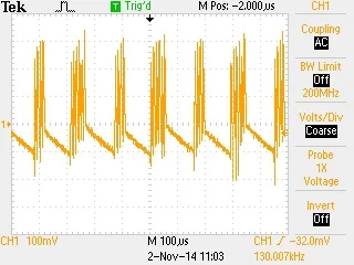 Шуми блоку живлення 5V 1000mA